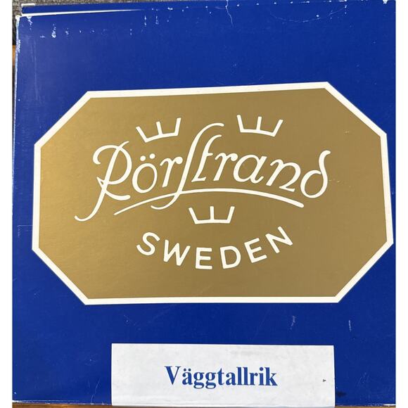 Rörstrand Sweden Sverigedräkten Wall Plate Swedish National Costume w Box - Picture 5 of 9